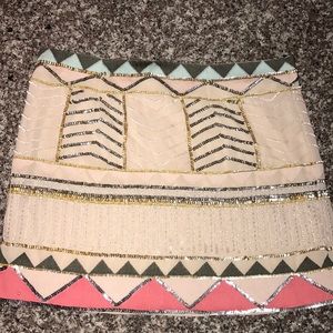 Sanctuary beaded skirt. NEVER WORN.